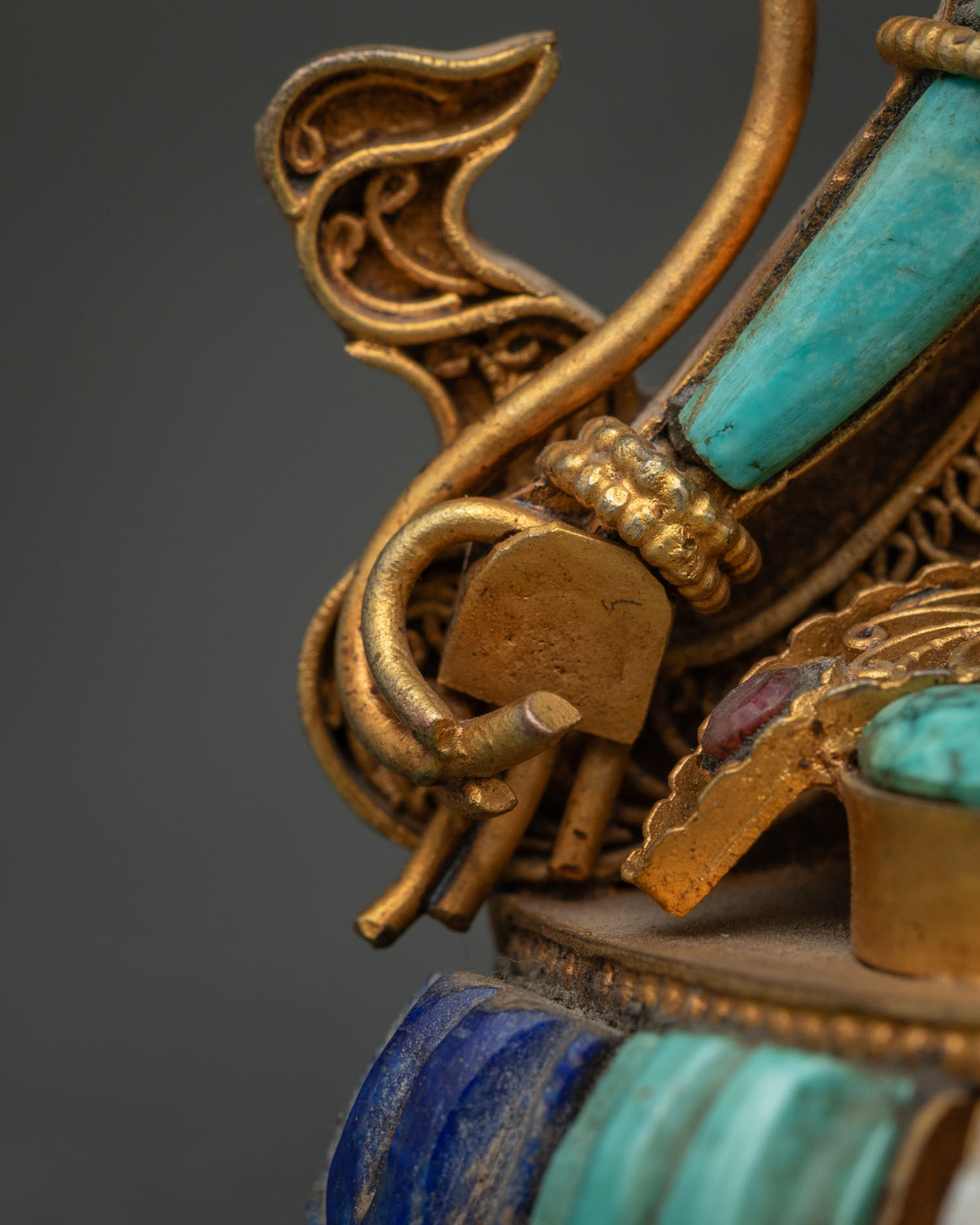 Green Tara Turquoise Statue from Nepal | The Mother of Liberation