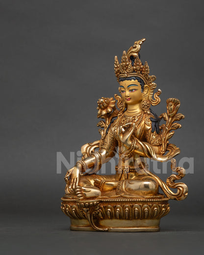 Green Tara Statue