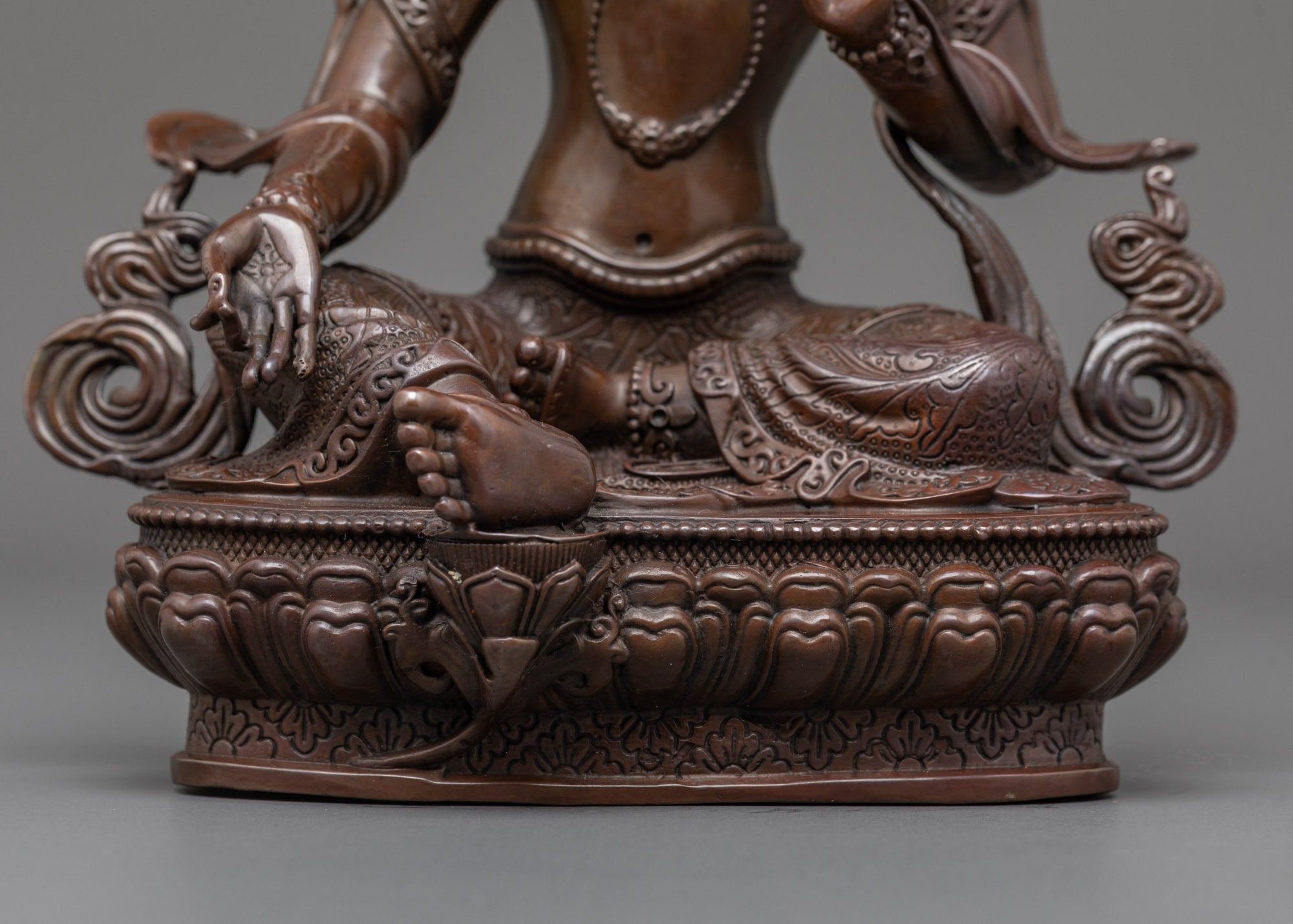 Green Tara Statue | Spiritual Home Decor from Nepal
