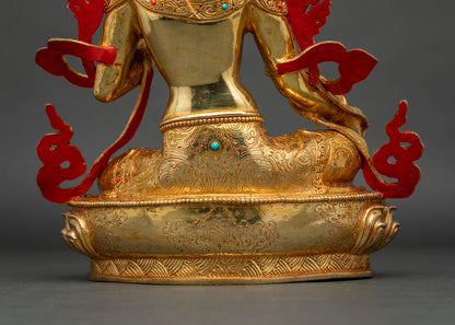 Green Tara Statue | Mother of Liberation & Compassion