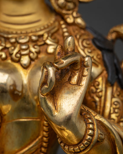 Green Tara Statue