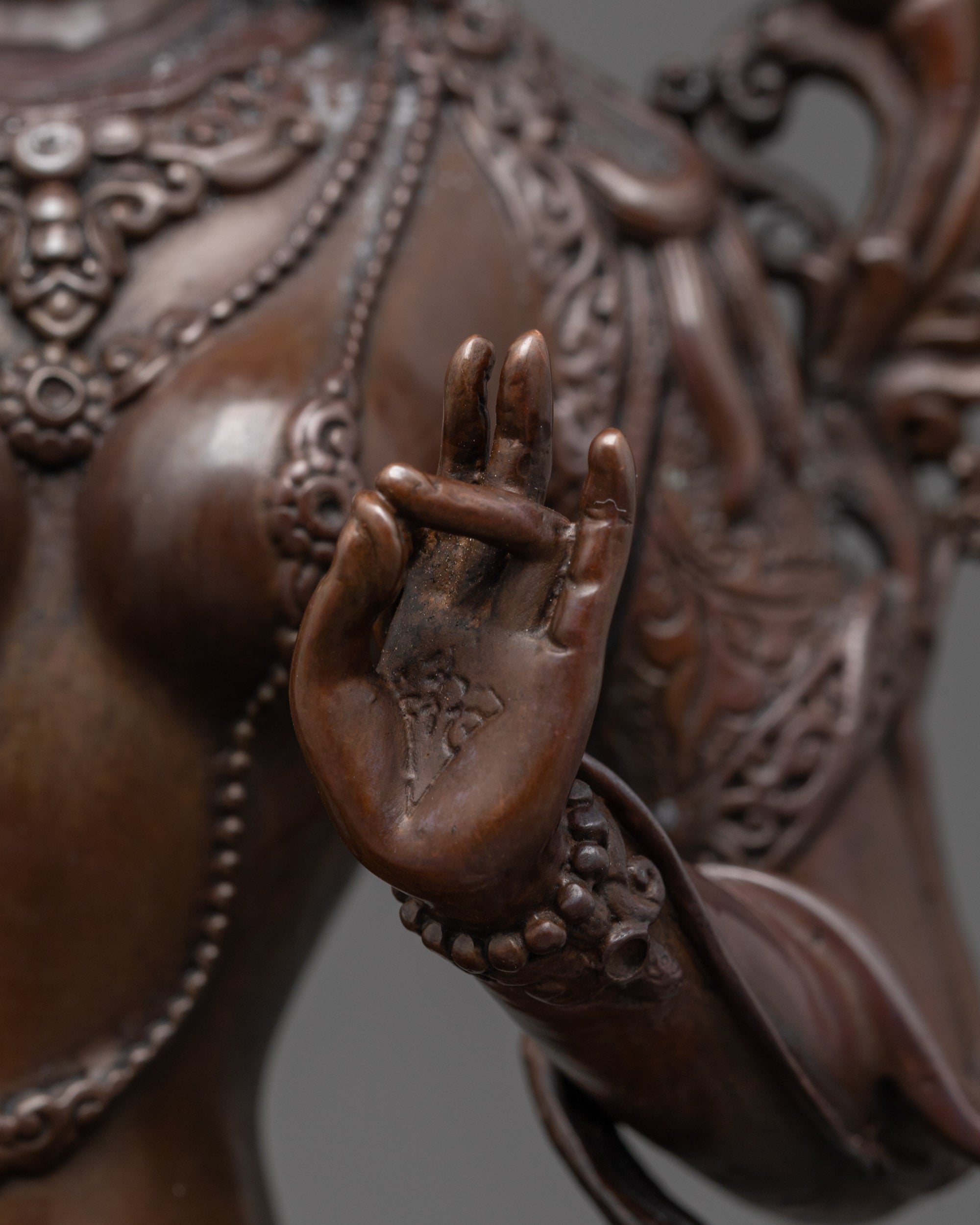 Green Tara Statue | Spiritual Home Decor from Nepal