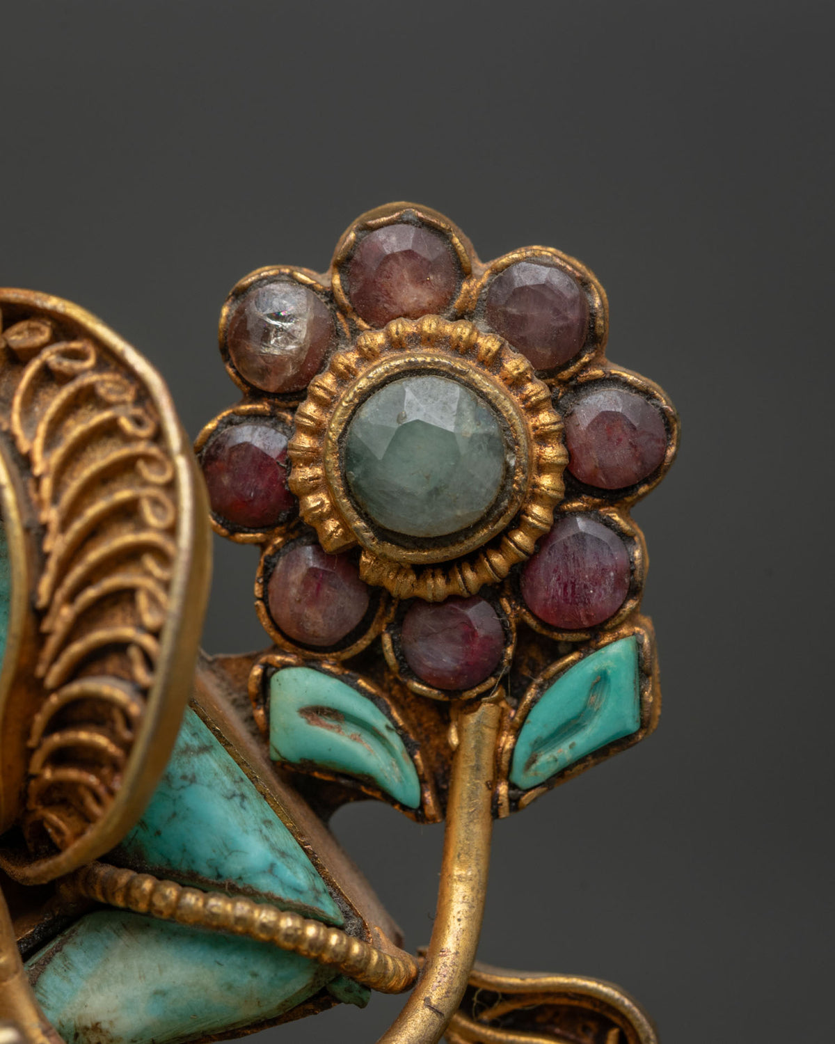 Green Tara Turquoise Statue from Nepal | The Mother of Liberation
