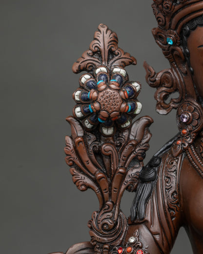 Green Tara Statue