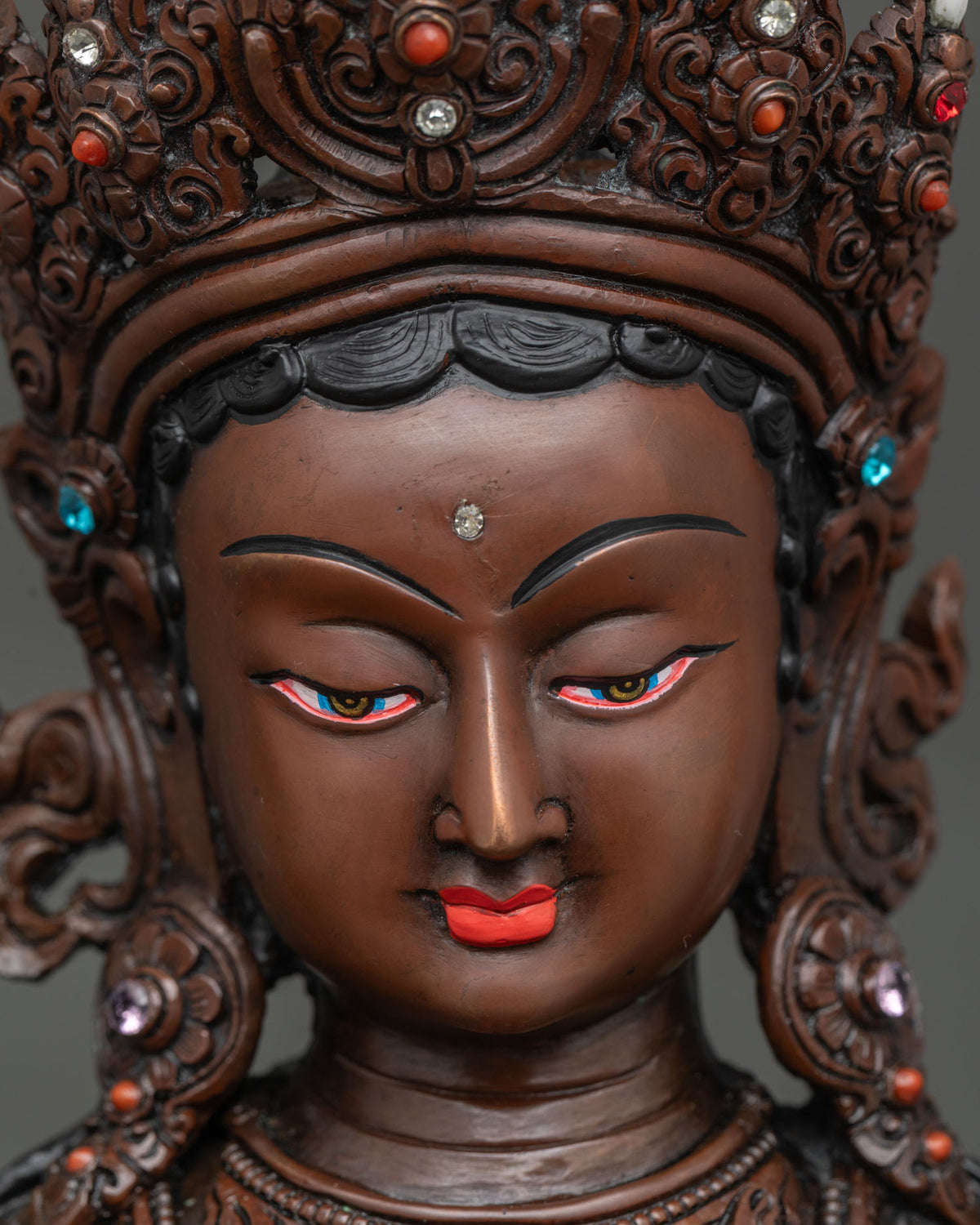 Green Tara Statue