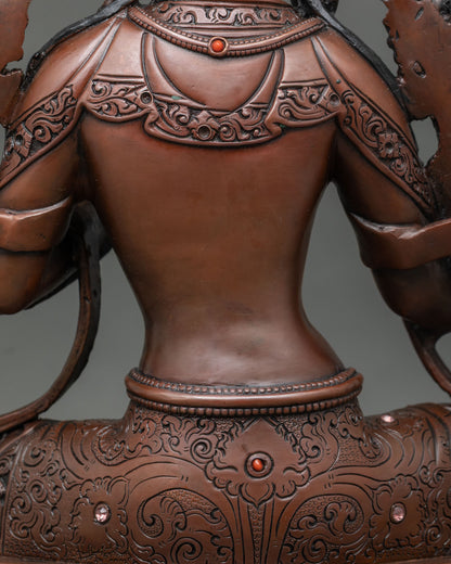 Green Tara Statue