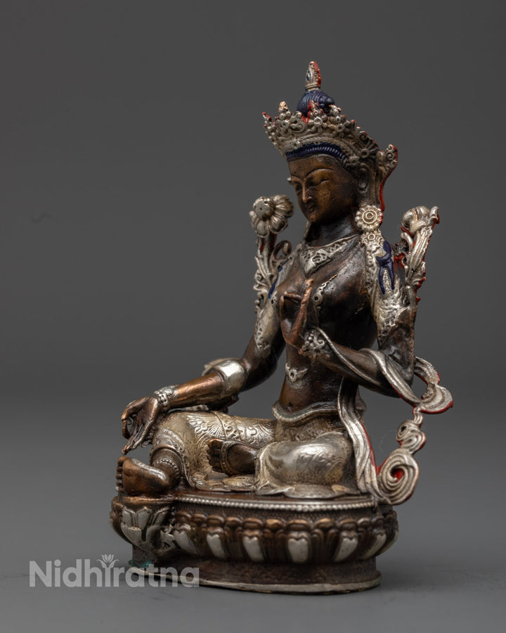 Green Tara Statue | Tibetan Buddhist Goddess