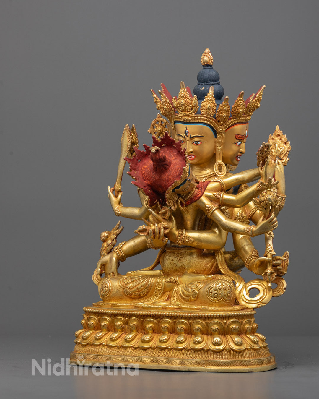 Guhyasamaja Statue From Nepal | Encounter Divine Harmony