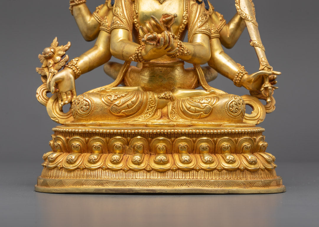 Guhyasamaja Statue From Nepal | Encounter Divine Harmony