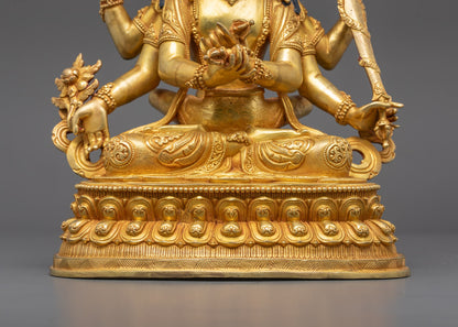 Guhyasamaja Statue From Nepal | Encounter Divine Harmony