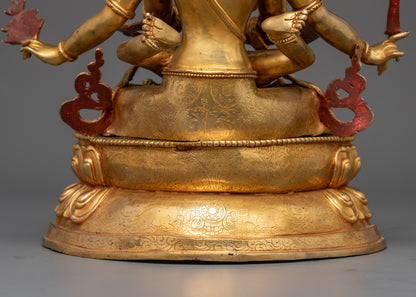 Guhyasamaja Statue | Sacred Tantric Art from Nepal