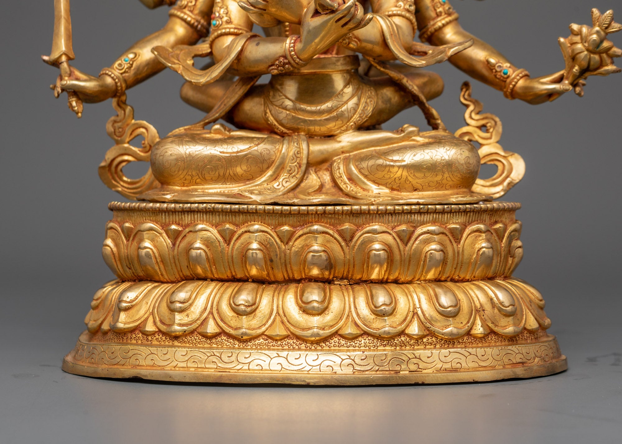 Guhyasamaja Statue | Sacred Tantric Art from Nepal