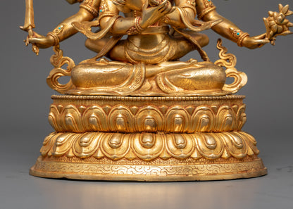 Guhyasamaja Statue | Sacred Tantric Art from Nepal