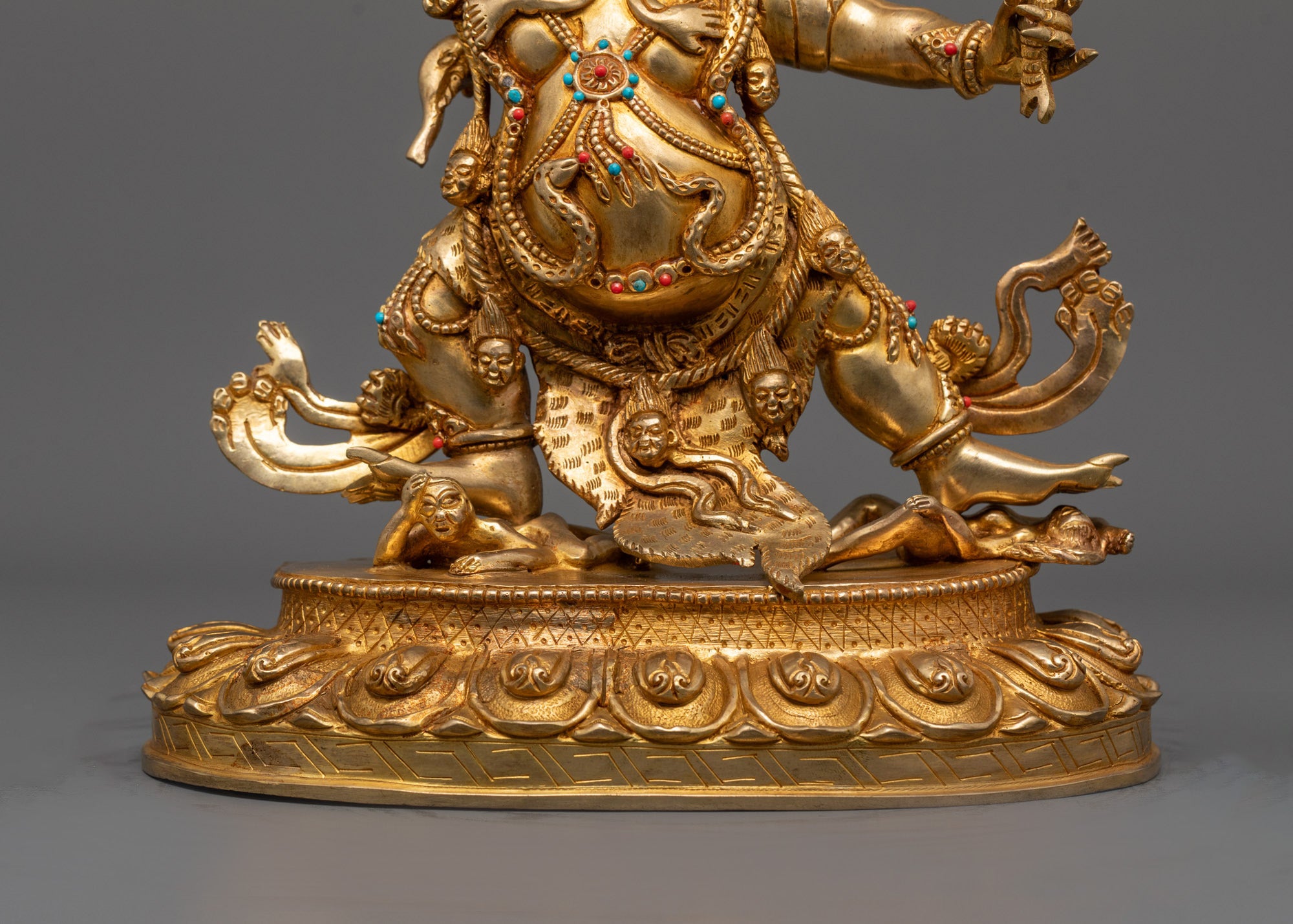 Guru Dragpo Statue from Nepal | Wrathful Energy Symbol