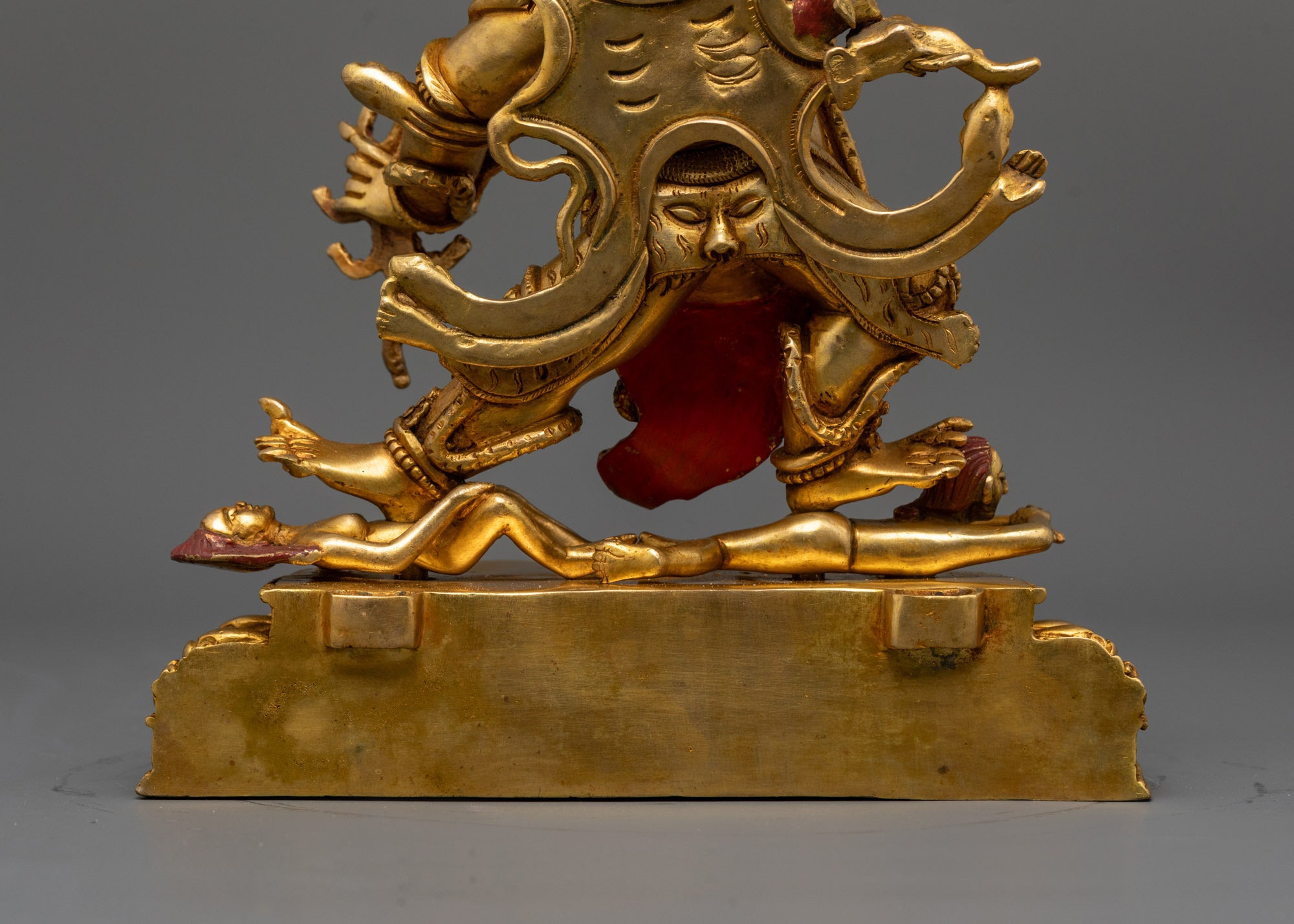 Handcrafted Guru Dragpo Statue | Tibetan Buddhist Protector
