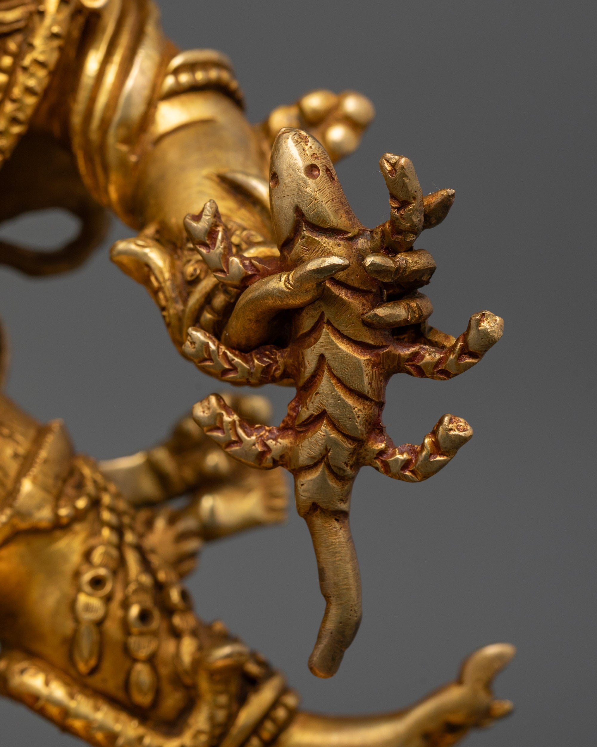 Handcrafted Guru Dragpo Statue | Tibetan Buddhist Protector