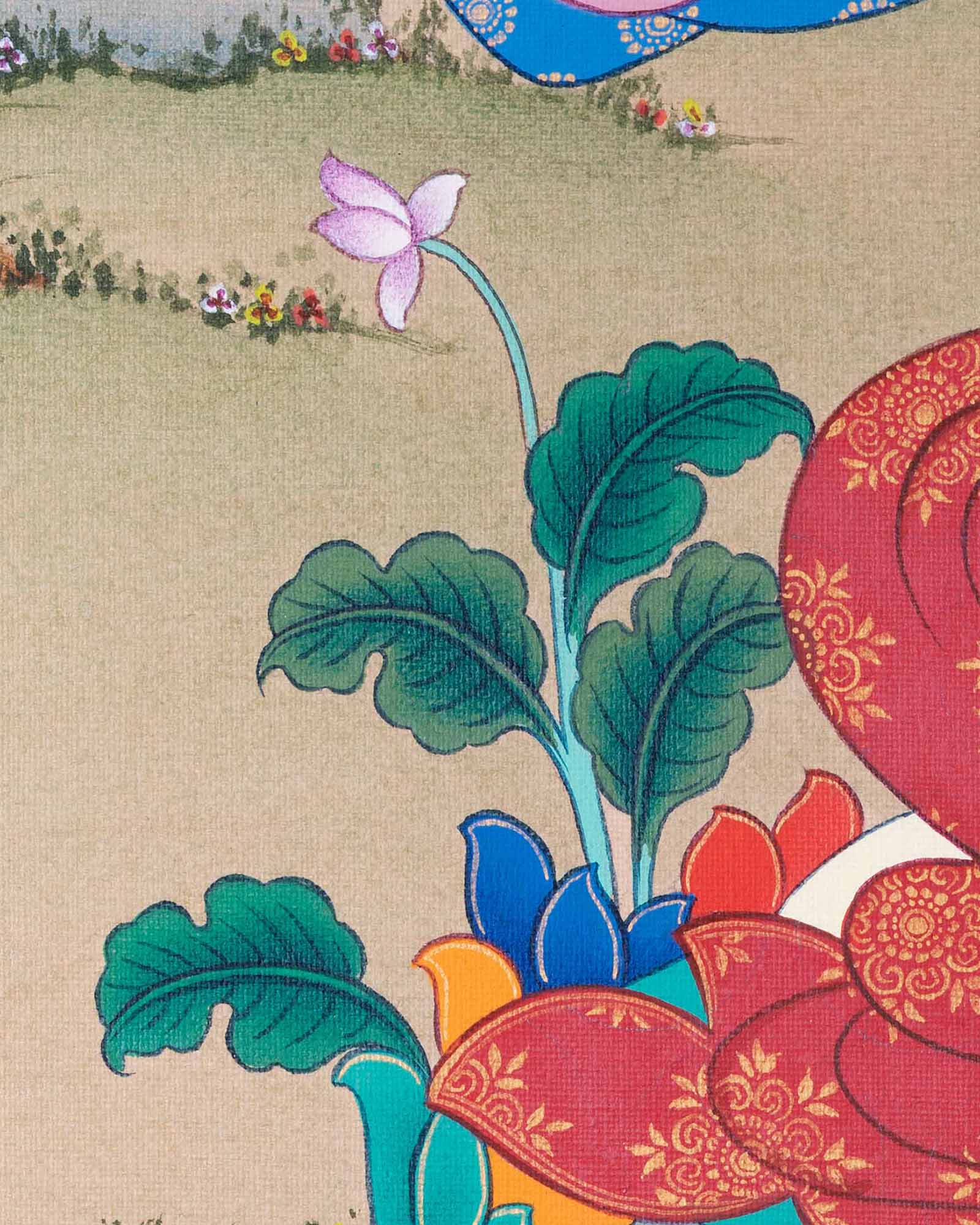 Guru Rinpoche Thangka Print