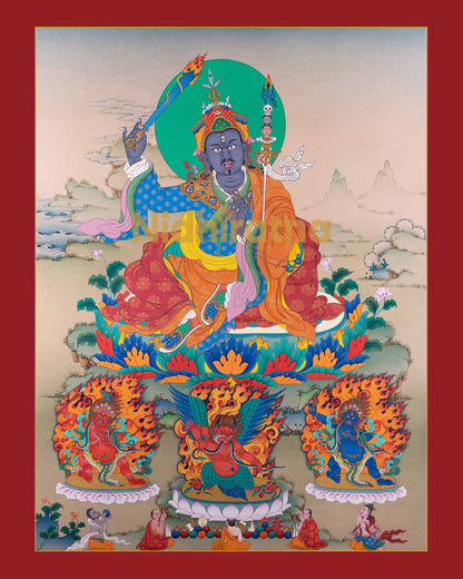 Guru Rinpoche Thangka Print
