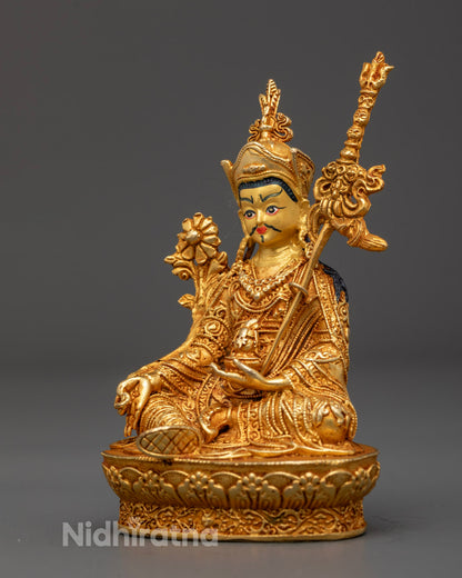 Lotus-Born Master Guru Menla Statue | Handcrafted Statue