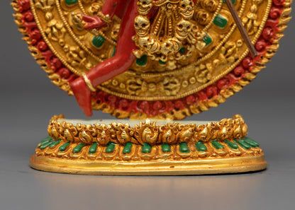 Machine-made Flying Vajrayogini Sculpture