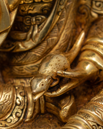 Handcrafted Guru Norla Statue | Tibetan God of Wealth