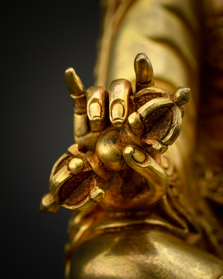 Buddhist Master Guru Rinpoche Statue | Lotus Born Guru