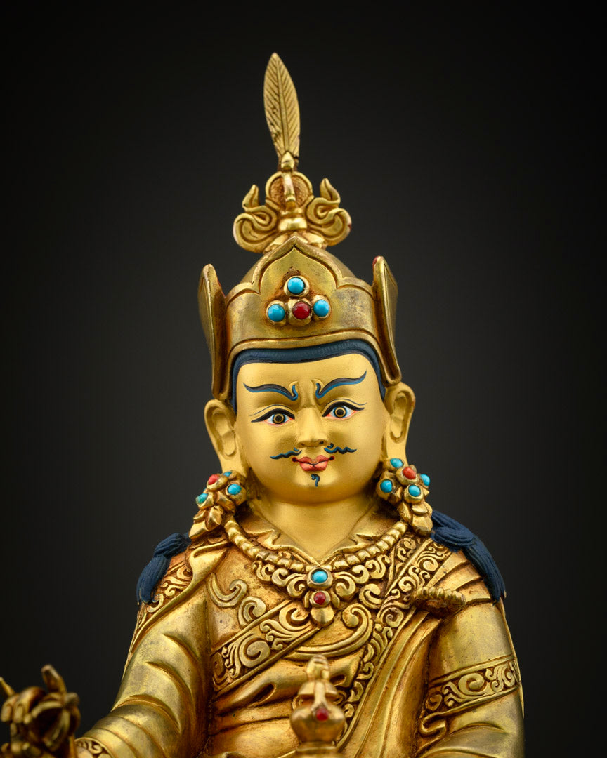 Buddhist Master Guru Rinpoche Statue | Lotus Born Guru