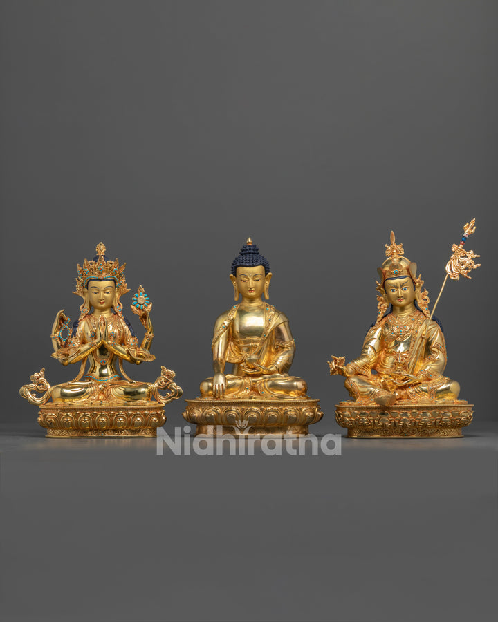 Vajrayana Set Statues | Vajrayana Buddhism