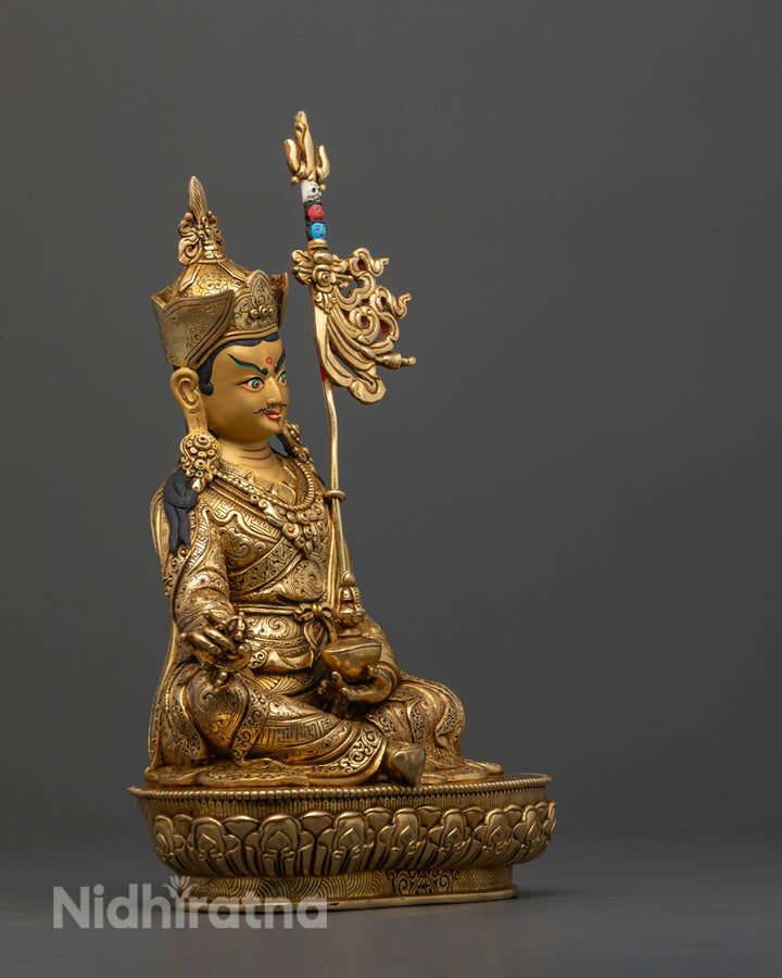 Buddhist Guru Rinpoche Statue | Sacred Art