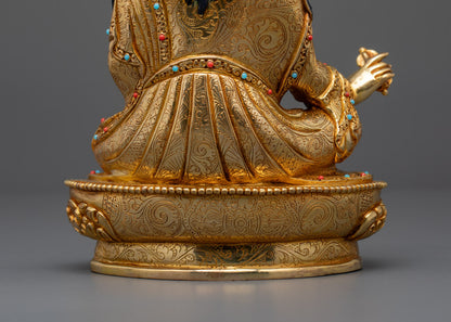 Handcrafted Guru Rinpoche Statue | Tibetan Master