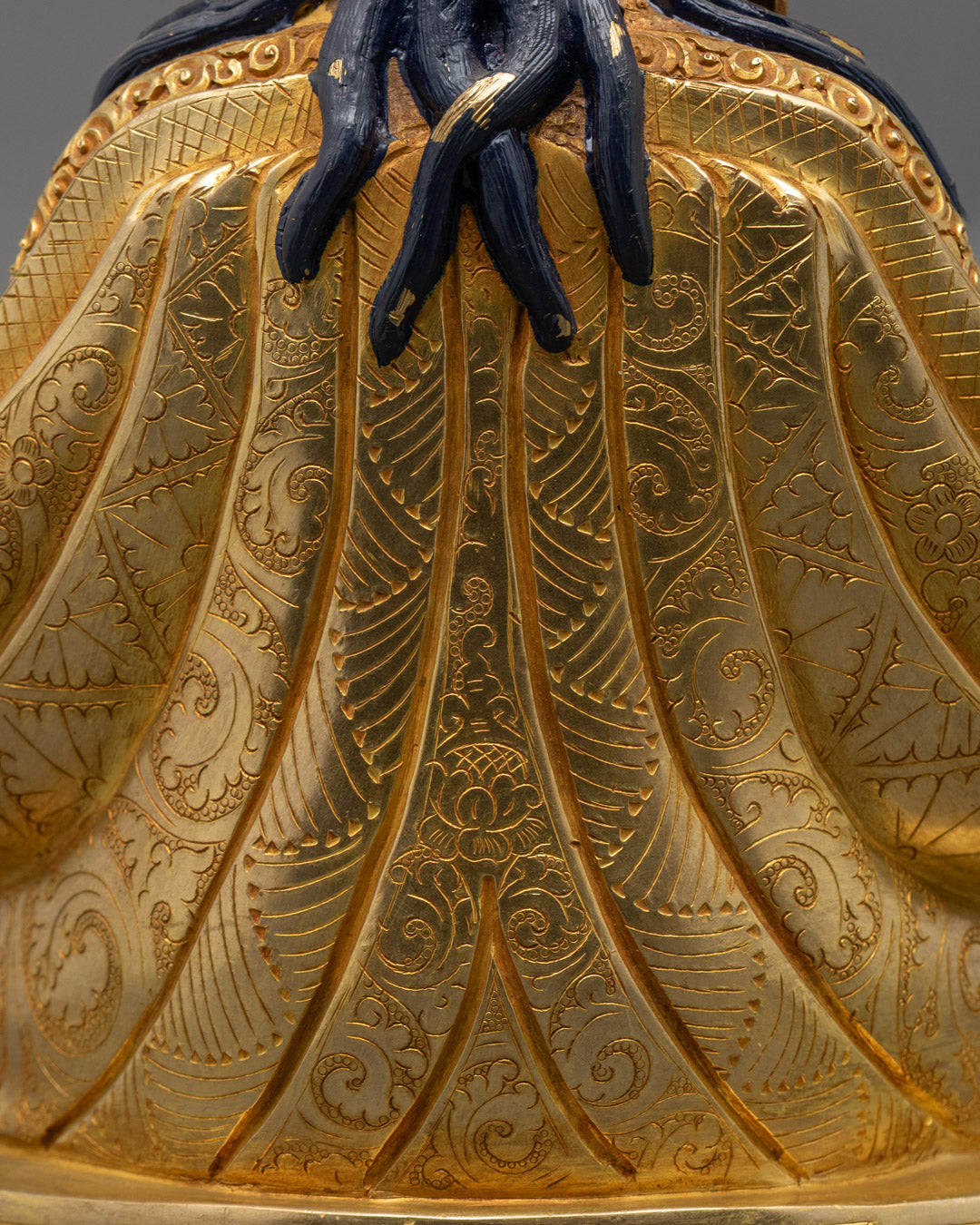 Guru Rinpoche Statue | Traditional Himalayan Hand-Carved