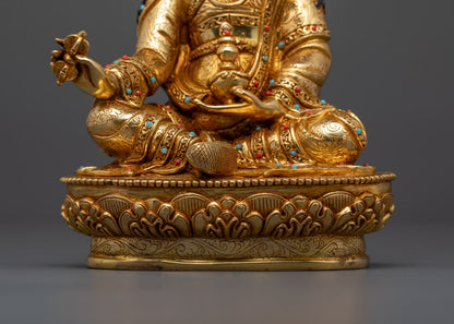 Handcrafted Guru Rinpoche Statue | Tibetan Master