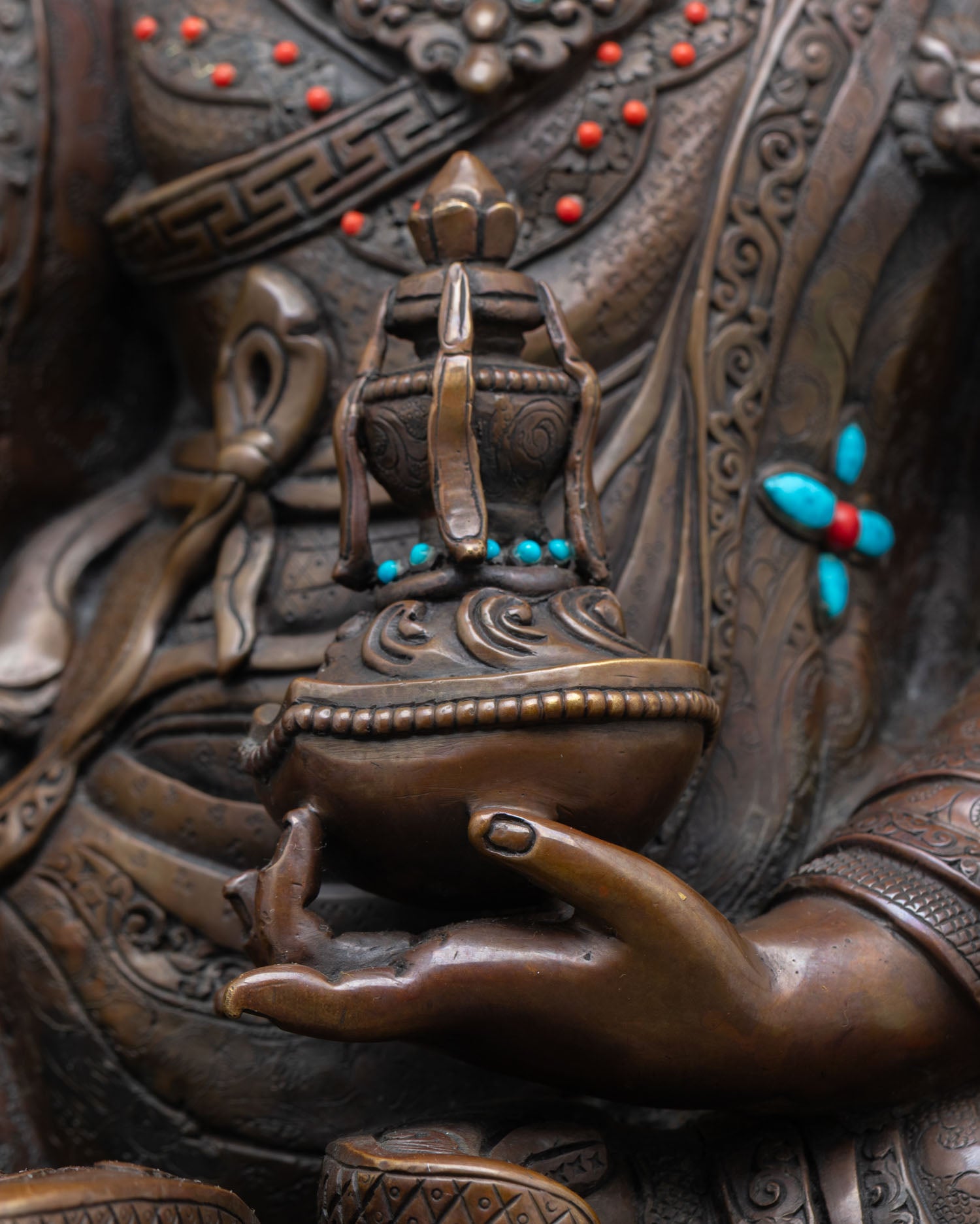 Guru Rinpoche Statue for Spiritual Practice and Blessings