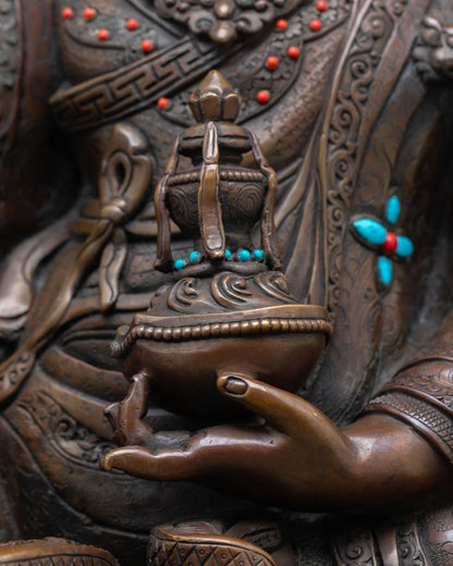 Guru Rinpoche Statue for Spiritual Practice and Blessings