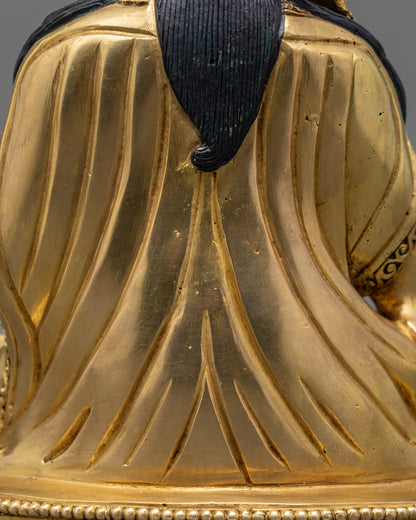 Traditional Guru Rinpoche Statue | Handmade Himalayan Art