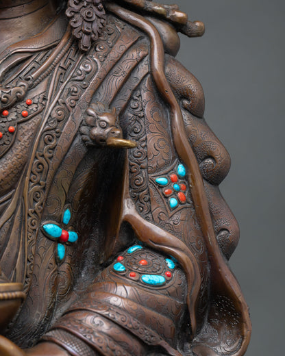 Guru Rinpoche Statue for Spiritual Practice and Blessings