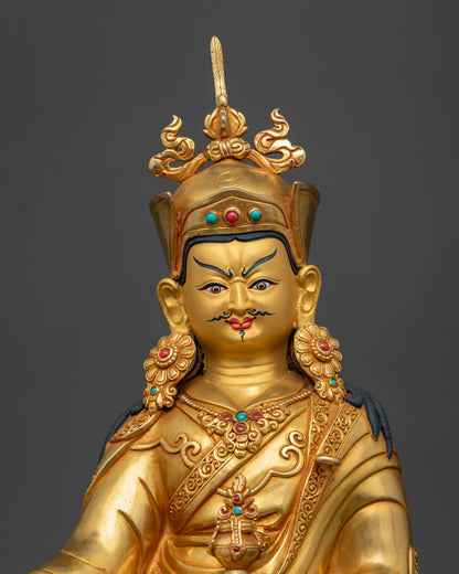 Guru Padmasambhava Statue for Spiritual Practice