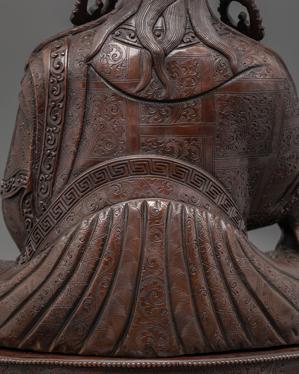 Oxidized Guru Rinpoche Statue | Illuminate Your Path to Enlightenment