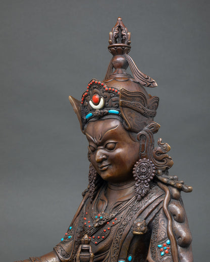 Guru Rinpoche Statue for Spiritual Practice and Blessings