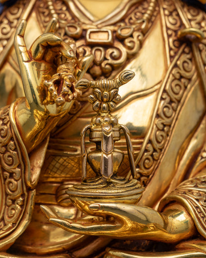 Handmade Guru Tsokye Dorje Statue | Traditional Buddhist Icon