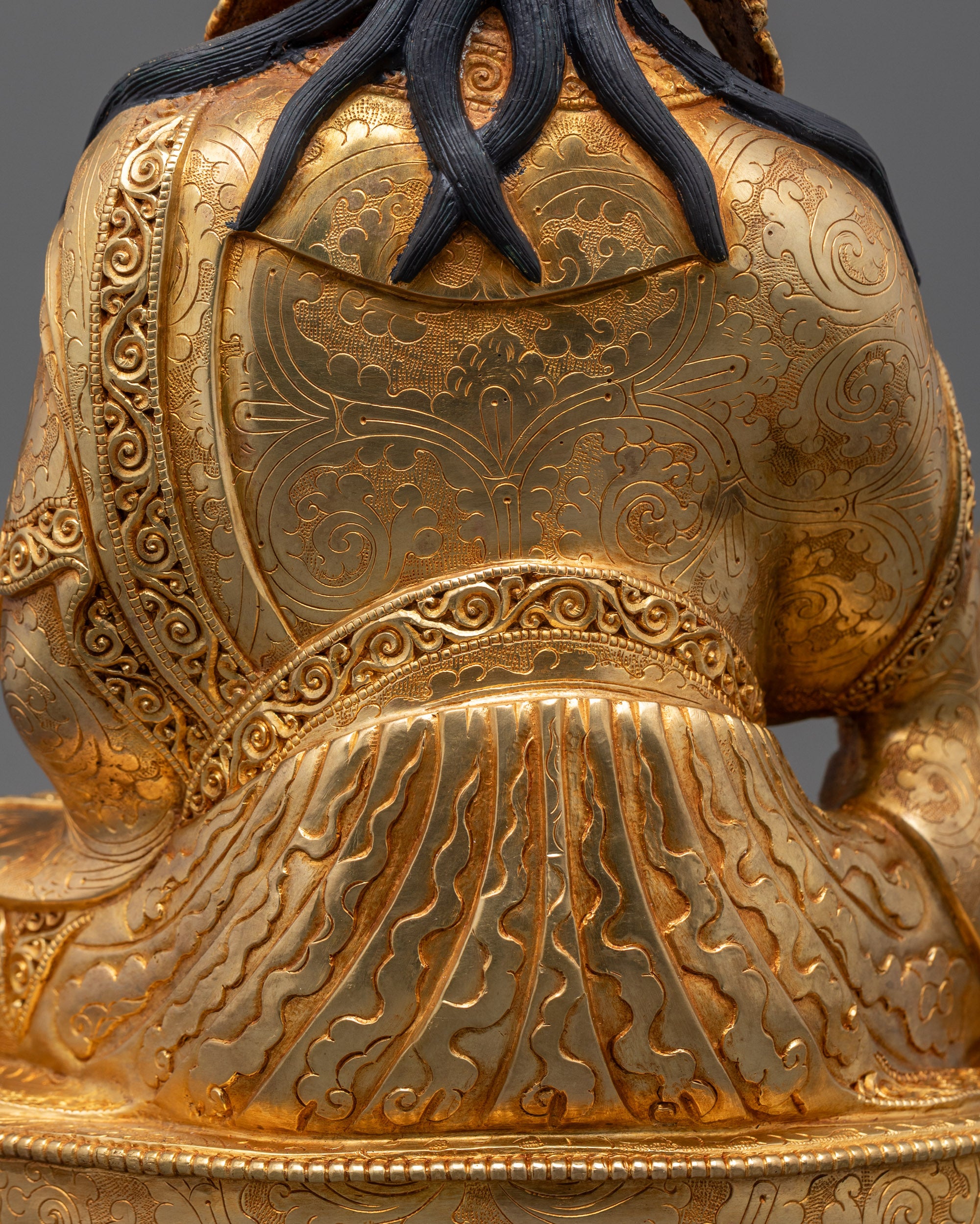 Handmade Guru Rinpoche Statue | Himalayan Padmasambhava Sculpture