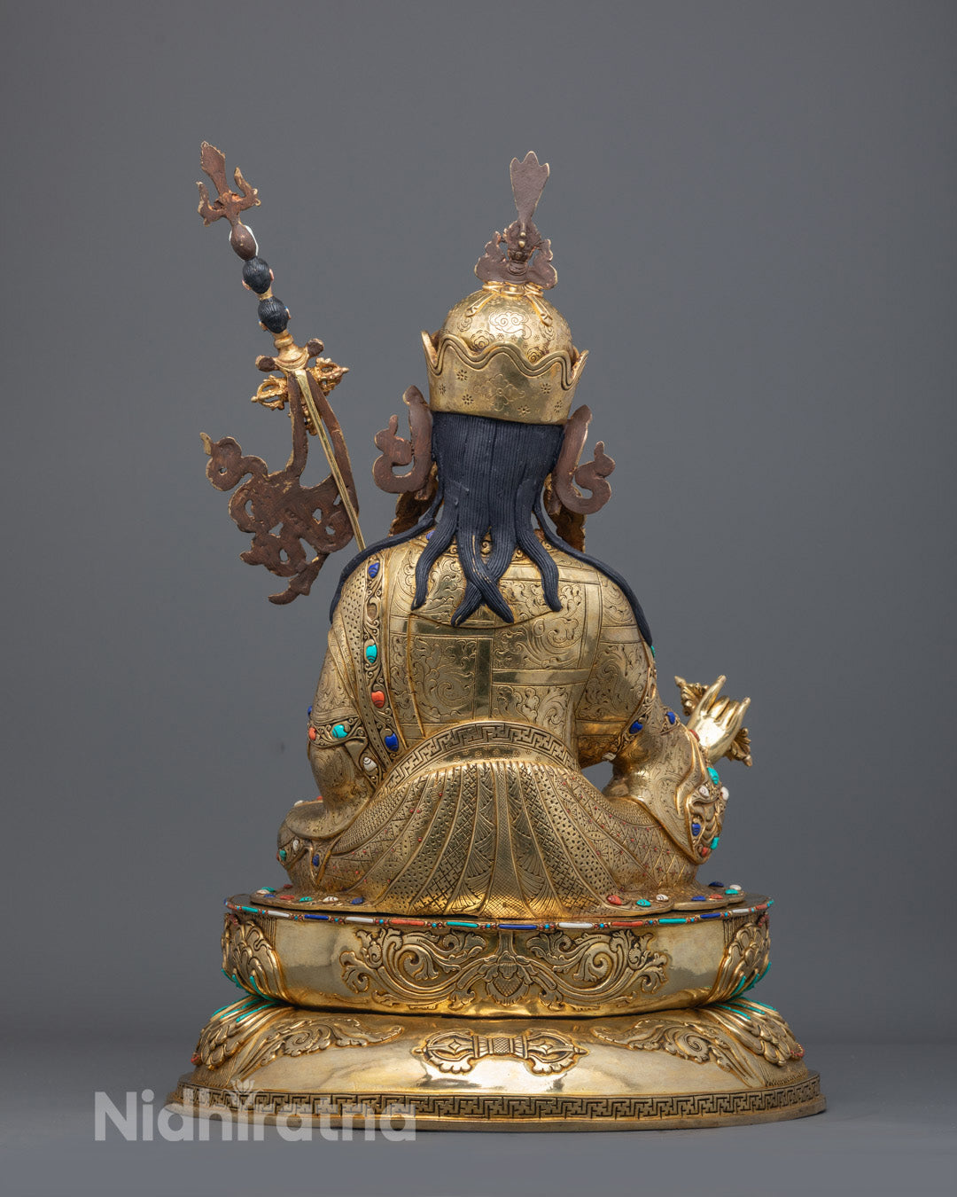 Padmasambhava Guru Rinpoche Statue | Sacred Tibetan Home Decor