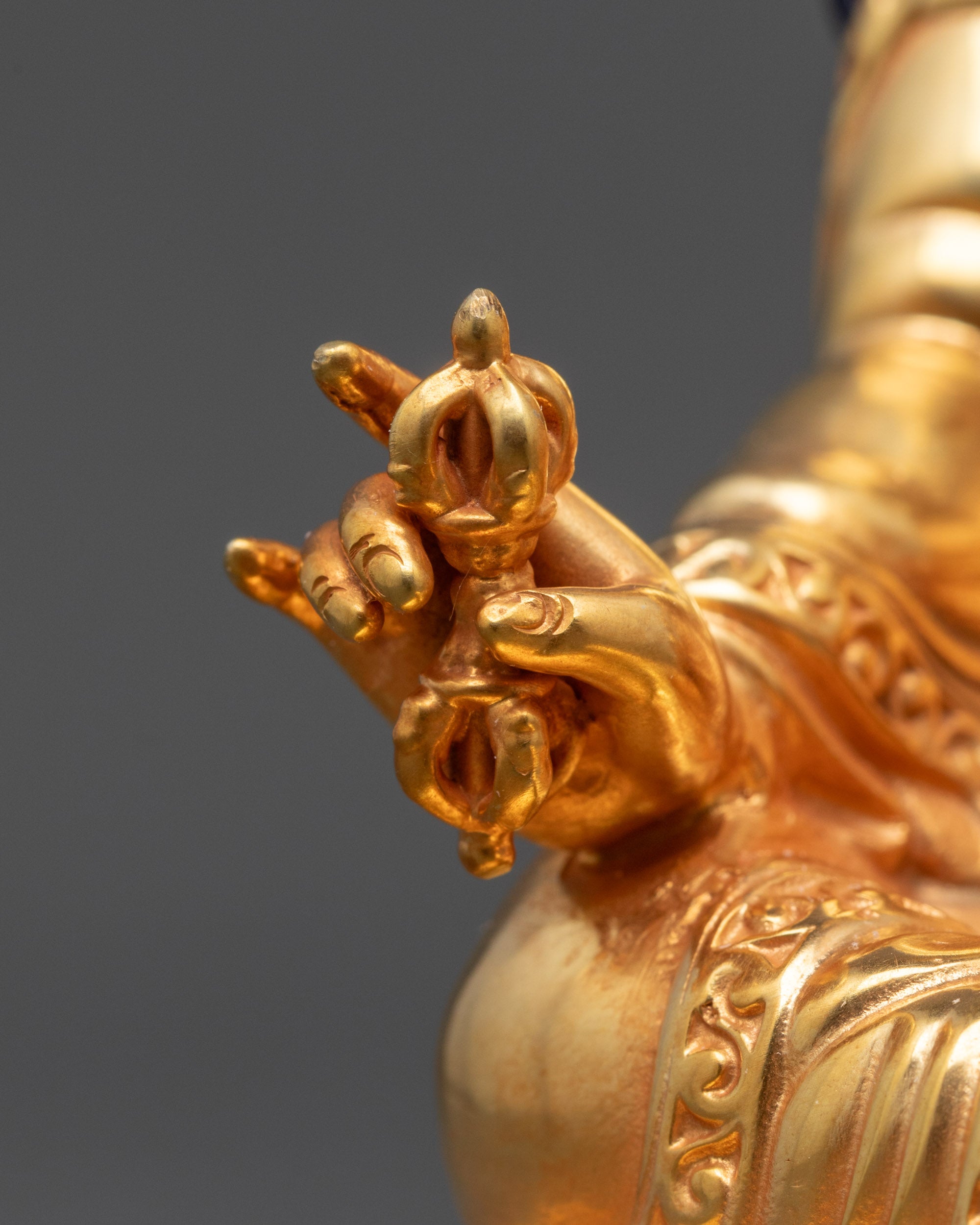 Guru Rinpoche Sculpture | Nepalese Lost Wax Casted Padmasambhava Statue
