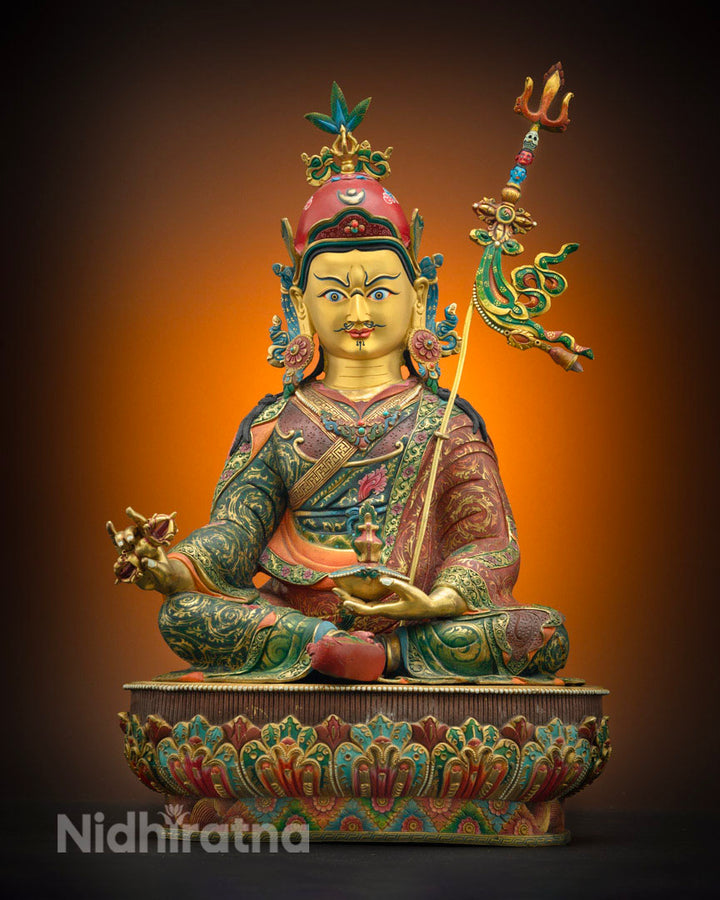 Guru Rinpoche Buddha Statue | Himalayan Sacred Art