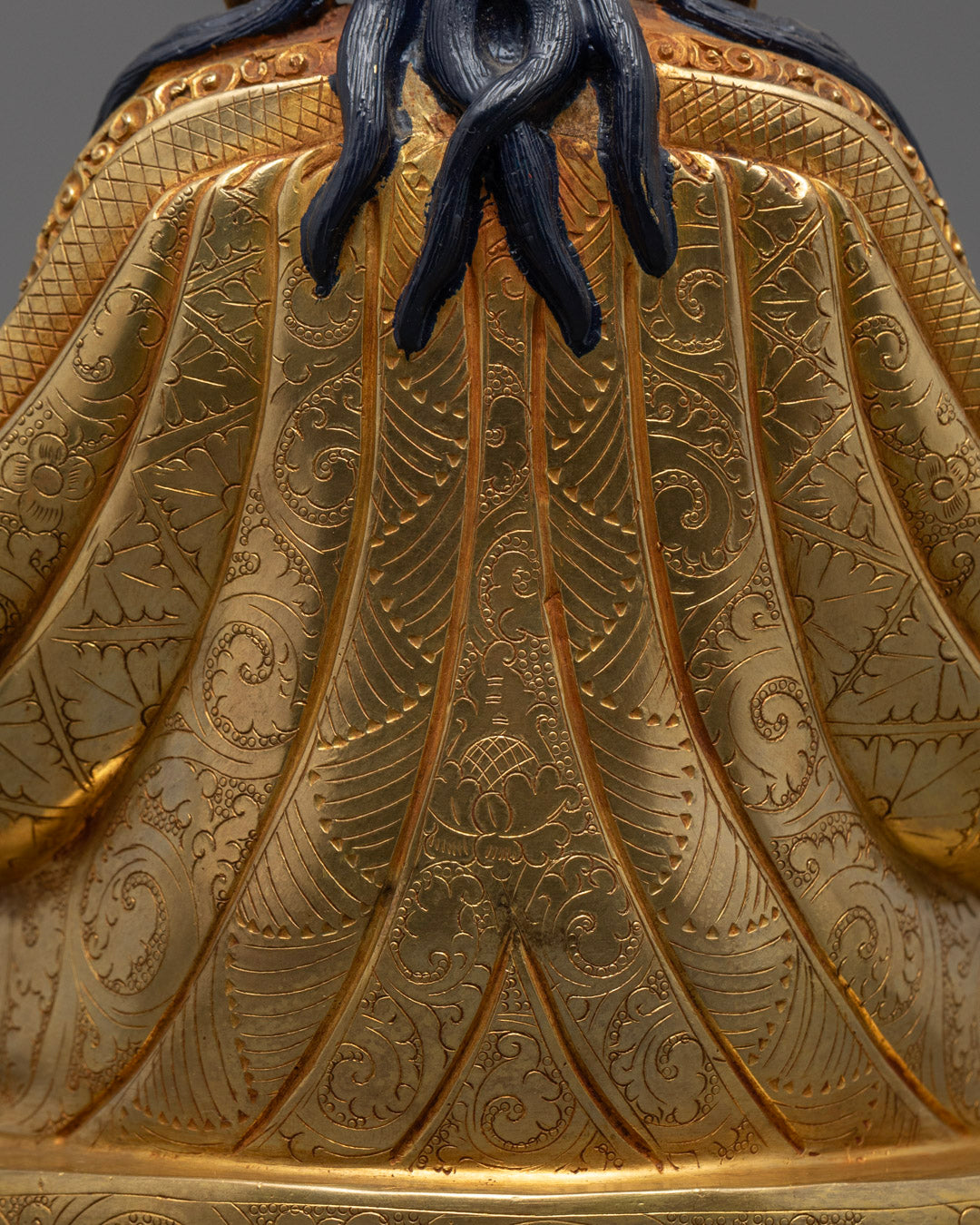 Handmade Guru Rinpoche Statue | Tibetan Padmasambhava Sculpture