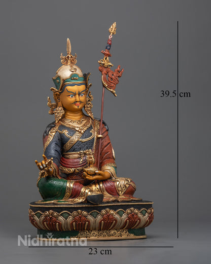 Guru Rinpoche Statue | Premium Handcrafted Buddhist Sculpture