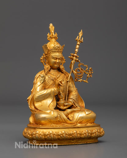Guru Rinpoche Statue | Enlightened Tibetan Master