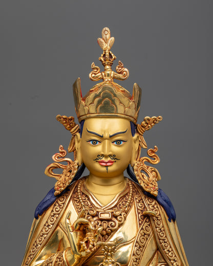 Handmade Guru Tsokye Dorje Statue | Traditional Buddhist Icon