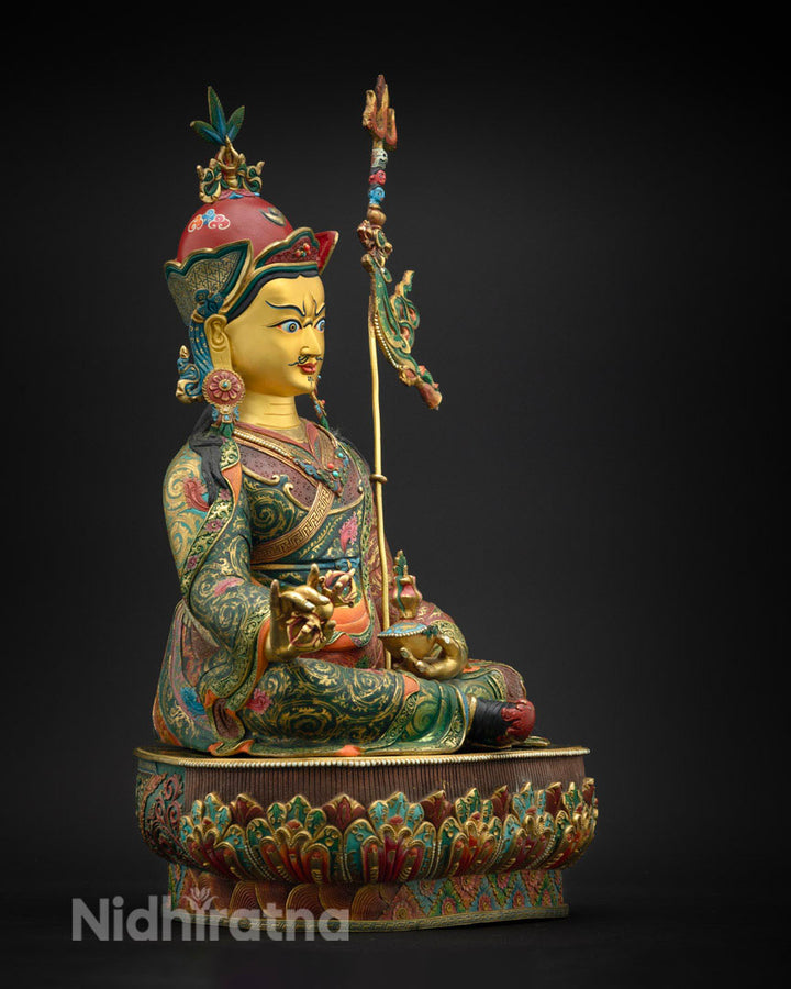 Guru Rinpoche Buddha Statue | Himalayan Sacred Art