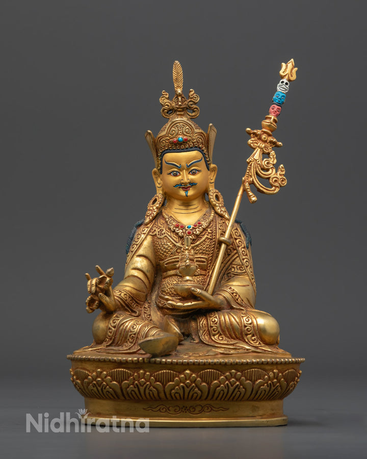 Guru Rinpoche Statue | Tibetan Buddhist Art for Enlightenment